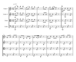 标价非售价 村里的铁匠铺 官方原版 弦乐四重奏 总谱+分谱 有试听-云音圈